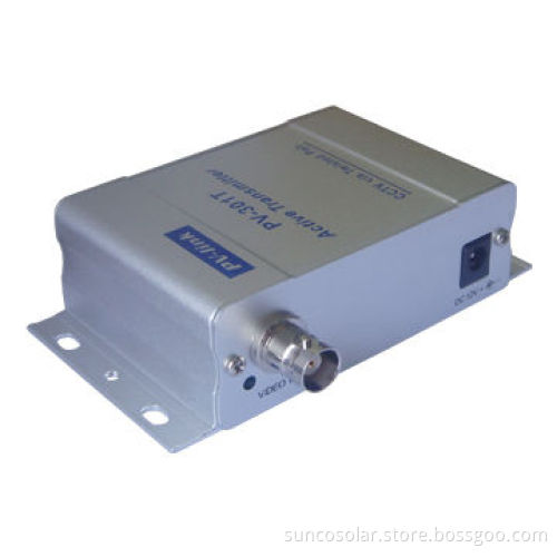 Passive video balun, metal bracket & reducing cabling cost